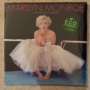 Graphique De France Marilyn Monroe 2010 Calendar - New in Original Wrap